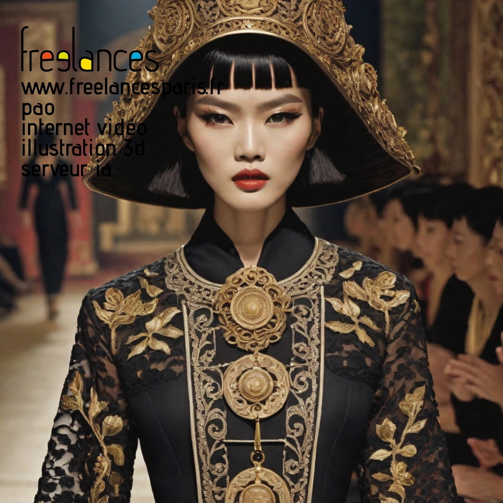 Pao mise en page internet vidéo illustration 3d serveur IA générative AI freelance paris studio de création magazines le2stvi0